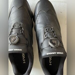 Under Armour Black Golf Shoes